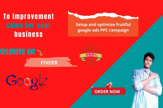 setup and optimize your google ads PPC campaigns