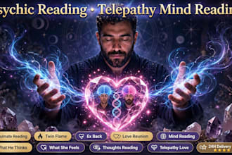 telepathically psychic read, influence a mind and manifest