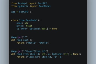 create a rest API