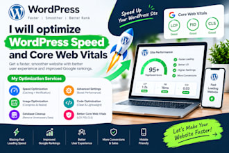 optimize wordpress speed and core web vitals