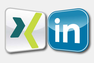 do bot automation for linkedin and xing