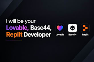 be your lovable, base44, replit developer