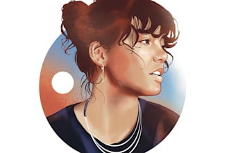 draw avatar head neo traditional caricature