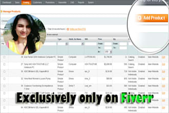 be professional magento product listing