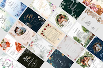 design wedding invitation card