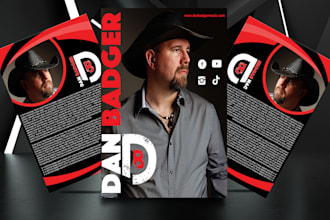 design epk, media kit, press kit, one sheet and speaker kit