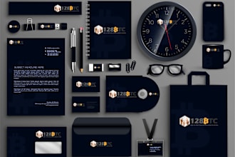 create corporate accessories mockup for your brand