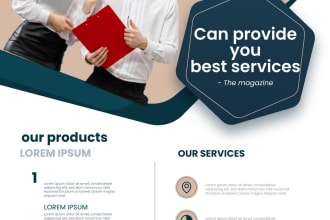 design perfect flayers as per as your choice