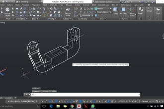 do reverse engineering and designing of 2d and 3d model on solidworks