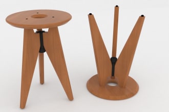 design wood products such as furniture, toys, etc for you
