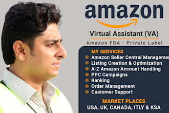 be your amazon VA, amazon virtual assistant for amazon fba