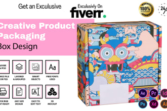 design custom packaging box and product packaging design