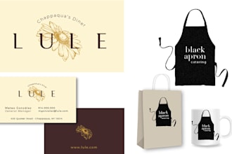 design a premium food business, catering, restaurant or personal chef logo