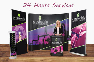 do backdrop, booth, exhibition, trade show, roll up banner