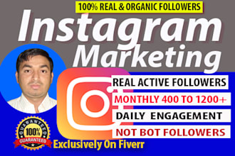 do instagram marketing or promotion for fast organic growth
