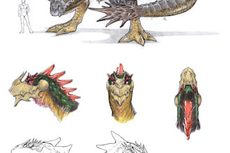 draw a great monster design