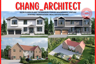 render 3d interior, exterior or 360 interior, site plans