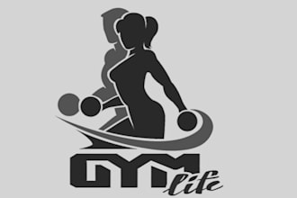 design modern female fitness logo for your business