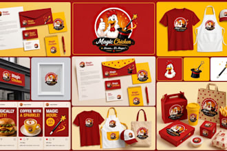 create logo and complete restaurant branding