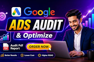 audit and optimize google ads PPC campaign, performance max as a SEM specialist