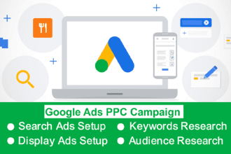 setup and optimize your google ads adwords ppc campaigns