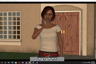 create 2d 3d character animation,videos