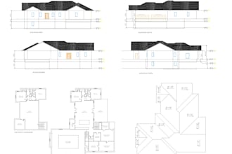 architectural floor plans for city submission drawings