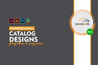 design a professional company profile, catalog and booklet