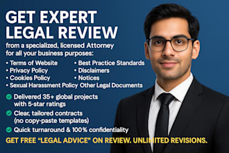 review legal contracts and policies