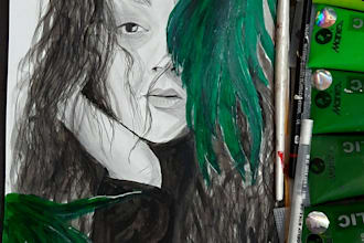 make pencil portraits of anything