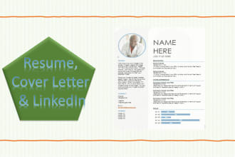 write impressive resume, cover letter, CV maker