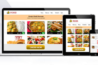 create restaurant online ordering website