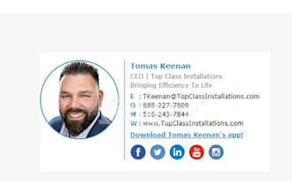 make your clickable email signature beautifully