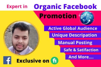 facebook promotion any business  to targeted audience in USA