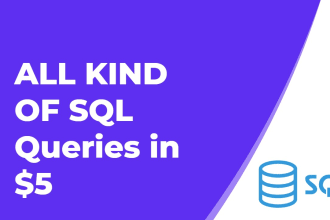 write any oracle sql queries in 5 dollar