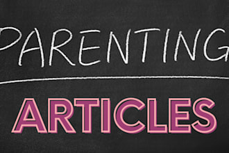 write a lifestyle, parenting blog, and relationship article