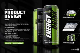 do 3d modeling and rendering of your product