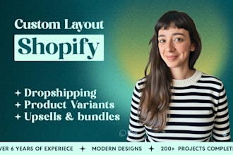 design a branded and unique shopify website