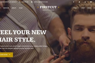 build a barbershop appointment booking website