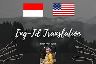 manually translate indonesian to english and english to indonesian