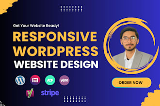 create a clean and modern wordpress website design