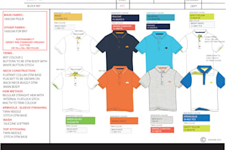 do professional garment design techpacks for quality manufacturing