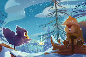 illustrate affordable quality children storybook