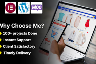 be your elementor woocommerce expert build your online store
