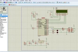 design and simulate circuit in proteus and multisim