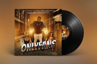 design single cover or album cover art and podcast covers