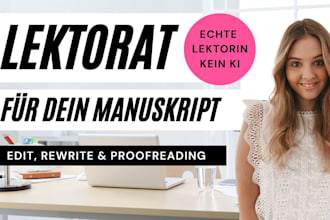 be your german book editor