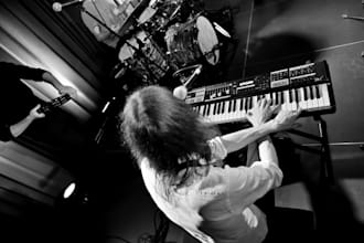 record organ, piano, and rhodes for you