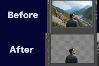 remove background from upto 100 images for minimal price