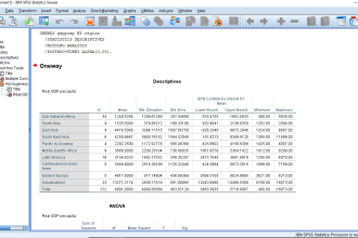 do data analytics and spss analysis excellently